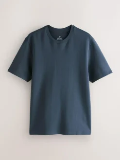 Discount Next Grey Slate Regular Fit Smart Soft Touch Heavyweight T-Shirt