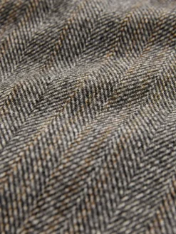 Discount Next Grey Slim Fit Wool Blend Herringbone Stripe Suit Jacket