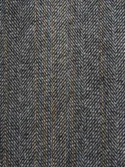 Next Grey Slim Fit Wool Blend Herringbone Stripe Suit Waistcoat^ Vests
