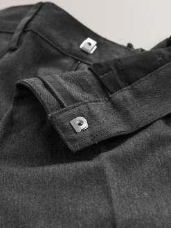 Online Next Slim Waist School Pleat Front Trousers (3-17yrs) Grey