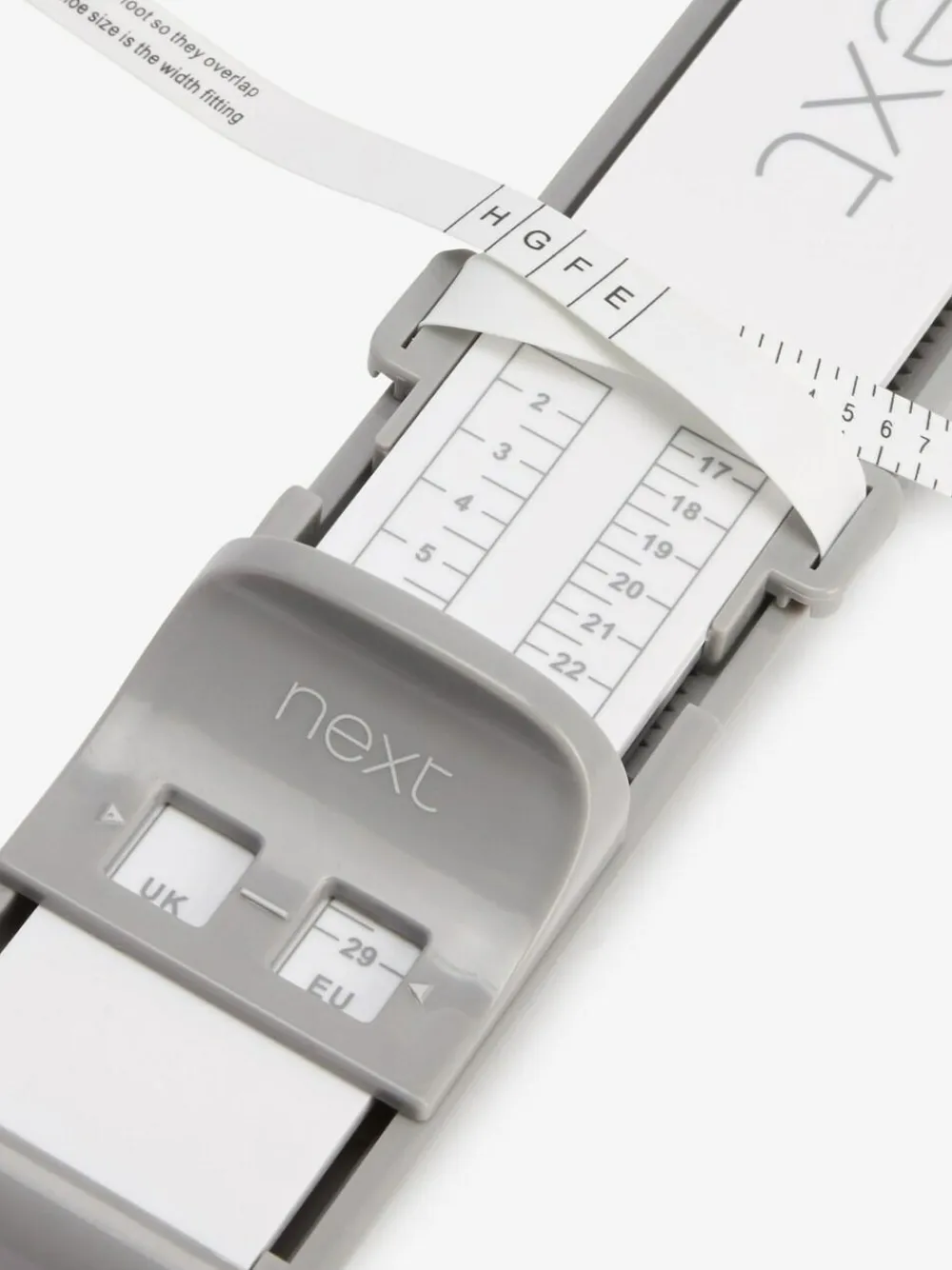 Next Grey Small Foot Measuring Tool^ Shoes|Boots