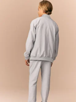 Next Grey Smart Bomber Jacket (3-16yrs)^BOY Suits & Vest|Coats & Jackets