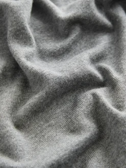 Best Next Grey Soft Touch Crew Neck Cotton Rich Jumper