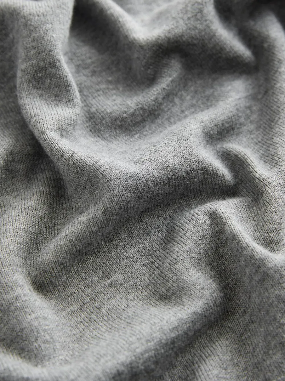 Best Next Grey Soft Touch Crew Neck Cotton Rich Jumper