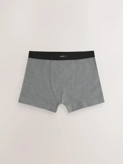 Best Next Soft Waistband Trunks 5 Pack (1.5-16yrs) Grey