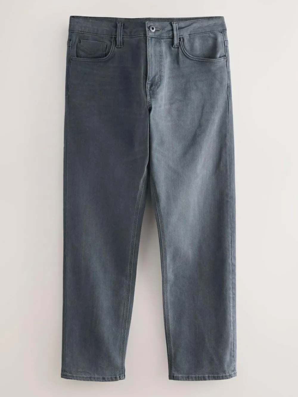 Next Grey Straight Fit Motionflex Jeans^ Jeans|Jeans