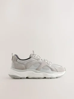 Next Suede Trim Runners^ Sneakers