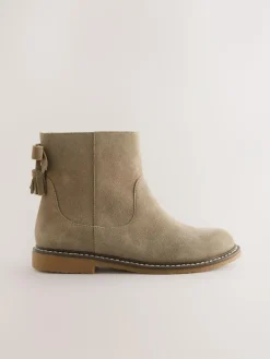 Clearance Next Suede Water Repellent Ankle Boots Grey