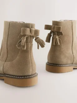 Clearance Next Suede Water Repellent Ankle Boots Grey