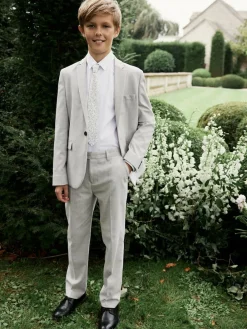 Next Grey Suit Trousers (3-16yrs)^BOY Joggers|Suits & Vest