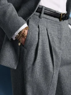 Next Tabitha Simmons X Wool Blend Wide Leg Trousers^Women Suits & Tailoring