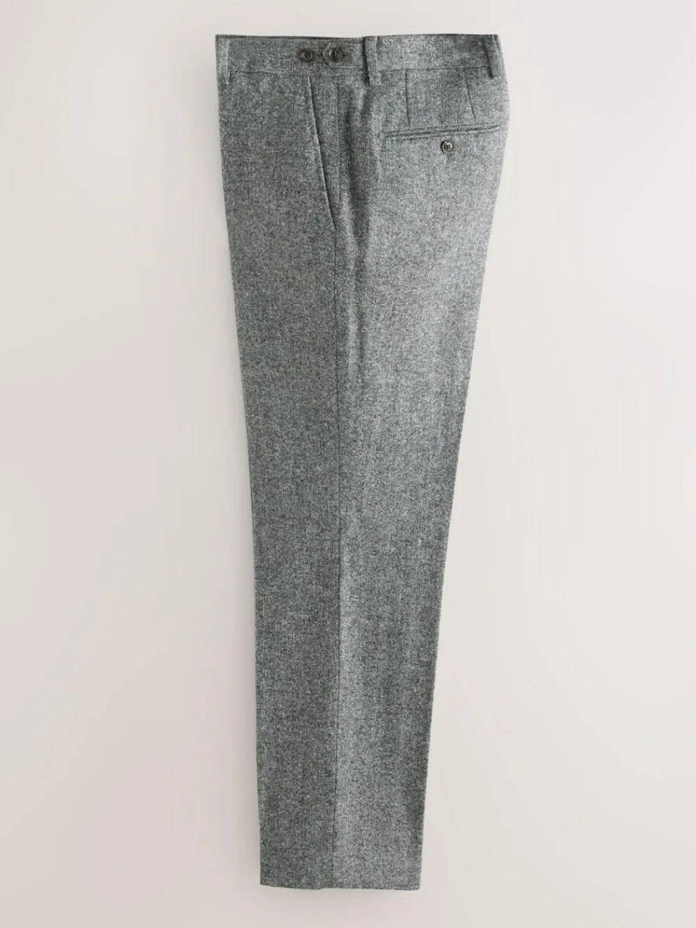 Next Tailored Fit Signature Abraham Moon 100% British Wool Donegal Suit Trousers^ Pants & Chinos
