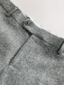 Next Tailored Fit Signature Abraham Moon 100% British Wool Donegal Suit Trousers^ Pants & Chinos