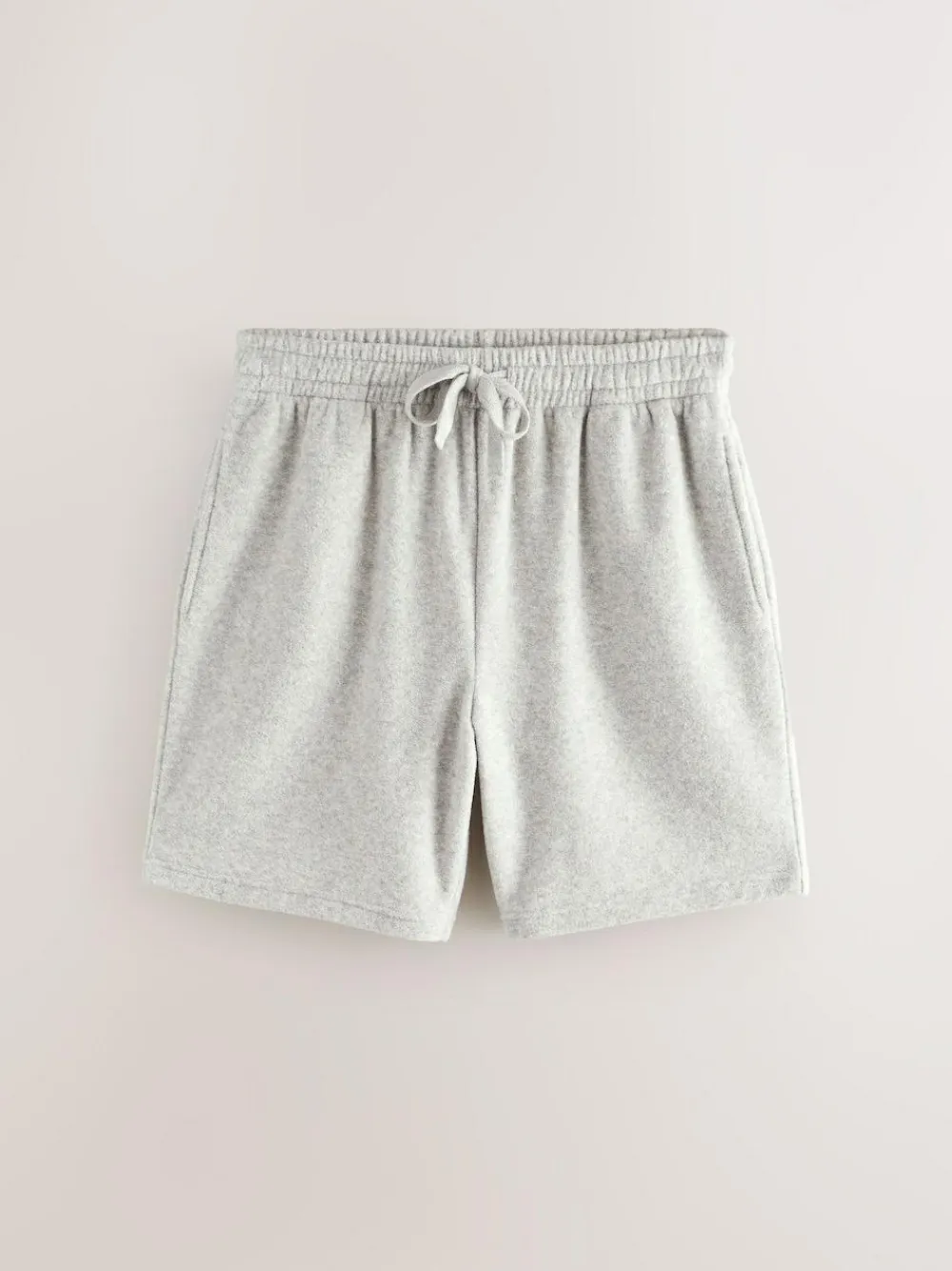 Online Next Towelling Short Sleeve Pyjamas Set Grey