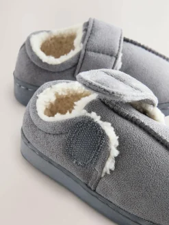 Next Warm Lined Cupsole Slippers^BOY Nightwear