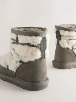 Next Warm Lined Suede Boots^BOY Boots|Boots