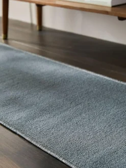 Online Next Grey Washable Runner