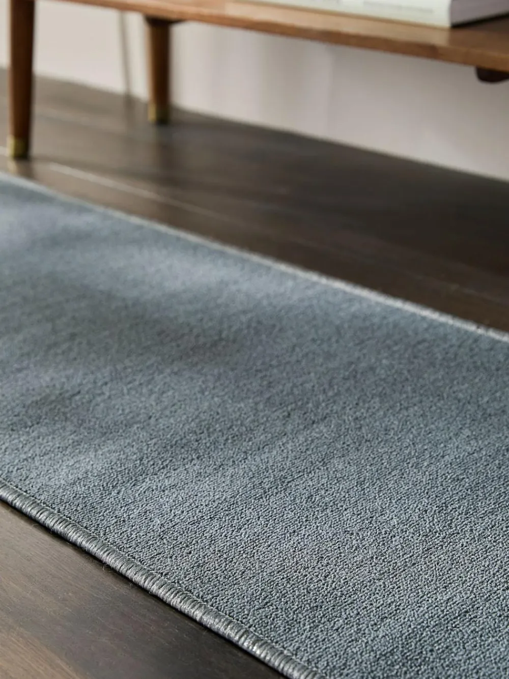 Online Next Grey Washable Runner