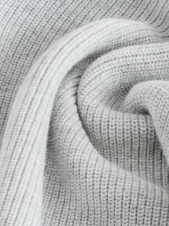 Next Grey With Stag Cotton Crew Neck Knitted Jumper (3-16yrs)^BOY Knitwear & Sweaters|Knitwear