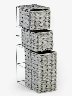 Hot Next Grey Woven Slim Storage Drawers