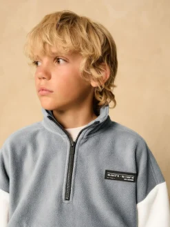 Next Funnel Neck Fleece (3-16yrs)^BOY Coats & Jackets|Snowsuits & Coats