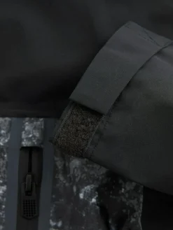 Best Next Grey/Black Waterproof Fleece Lined Hooded Jacket (3-16yrs)