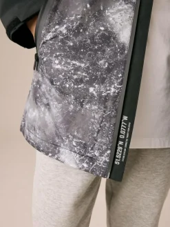 Best Next Grey/Black Waterproof Fleece Lined Hooded Jacket (3-16yrs)