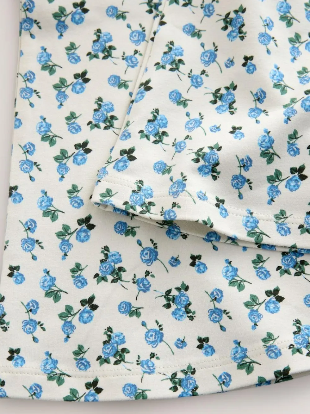 Discount Next Sweatshirt and Flare Leggings Set (3-16yrs) Grey/Blue Floral Slogan