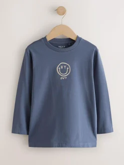 Next Graphic Long Sleeve T-Shirts 3 Pack (3-16yrs)^BOY T-Shirts