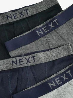 Next 10 pack A-Front Pure 100% Cotton Boxers^ Underwear|Underwear