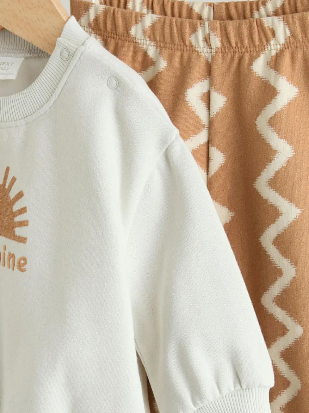 Next Grey/Rust Sun Sweat Top and Joggers Baby Set (0mths-2yrs)^BOY Sweatshirts & Hoodies|Sweatshirts & Hoodies