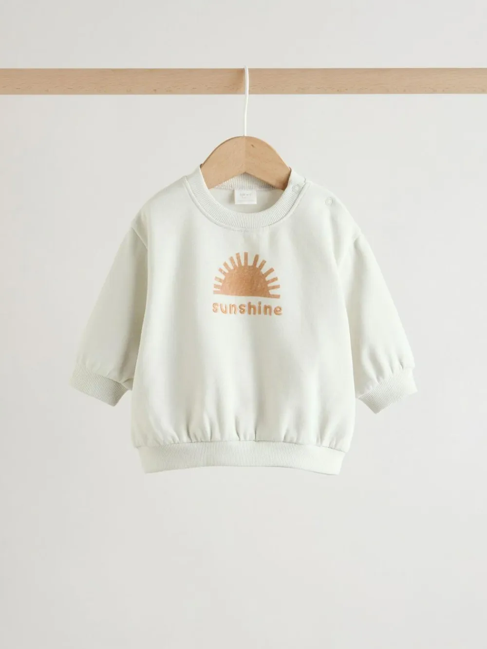 Next Grey/Rust Sun Sweat Top and Joggers Baby Set (0mths-2yrs)^BOY Sweatshirts & Hoodies|Sweatshirts & Hoodies