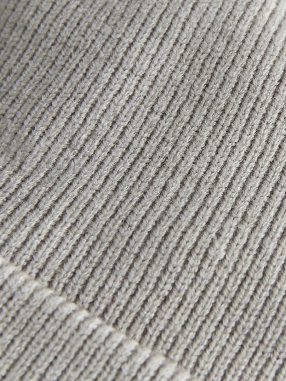 Next 2pack Rib Baby Beanie Grey/White