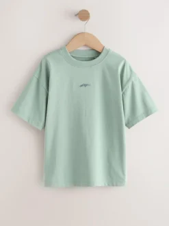 Next Short Sleeve Logo Chest Graphic T-Shirts 4 Pack (3-16yrs)^BOY T-Shirts|Tops