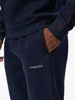 Hot Gym King Blue Linear Fundamental Joggers