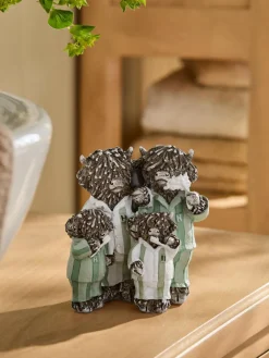 Next Pyjamas Family Bathroom Ornament Hamish Green Stripe