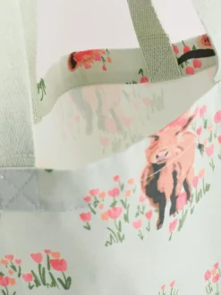 Next Hamish Highland Cow Cotton Shopper Bag^Women Bags