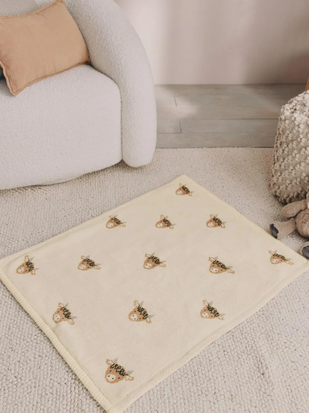 Sale Next Knitted Baby Blanket Hamish