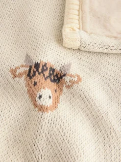 Sale Next Knitted Baby Blanket Hamish
