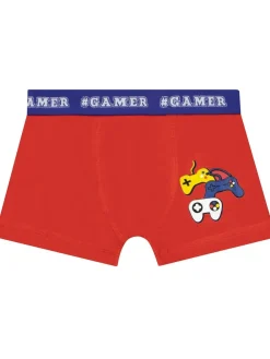 Harry Bear Blue Boys Gaming Trunks 3 Pack^BOY Underwear