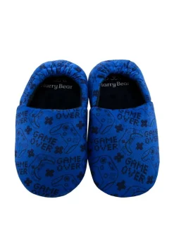 Discount Harry Bear Blue Gaming Slippers