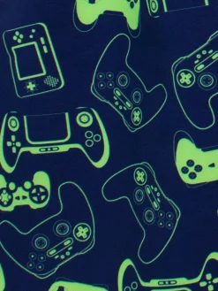 Harry Bear Blue Gaming Swim Shorts^BOY Swimwear|Swimwear