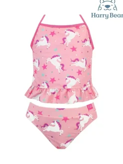 Harry Bear Pink Unicorn Tankini 2 Piece Swimsuit^ Swimwear