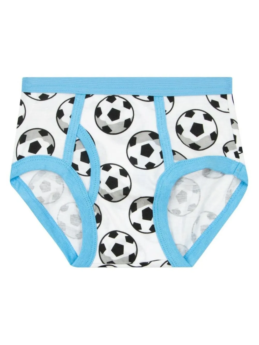 Harry Bear White Football 100% Cotton Underwear 5 Pack^BOY Underwear