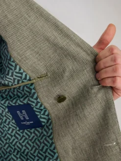 Harry Brown Giacomo Cotton Linen Double Breasted Suit Jacket^ Suits & Tuxedos