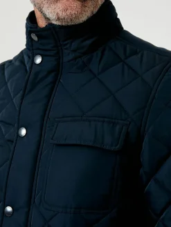 Saltwell Heritage Diamond Quilted Funnel Neck Jacket^ Coats & Jackets|Coats & Jackets