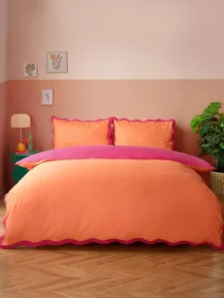 heya home Coral Scallop Duvet Set^ Branded Bedlinen