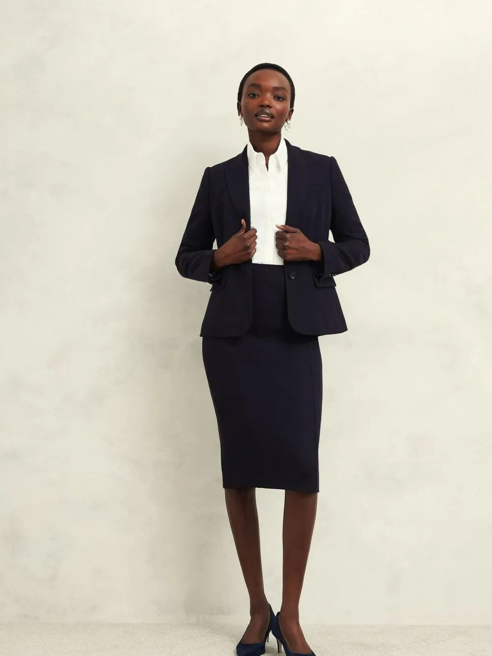 Hobbs Blue Aly Jacket^Women Blazers