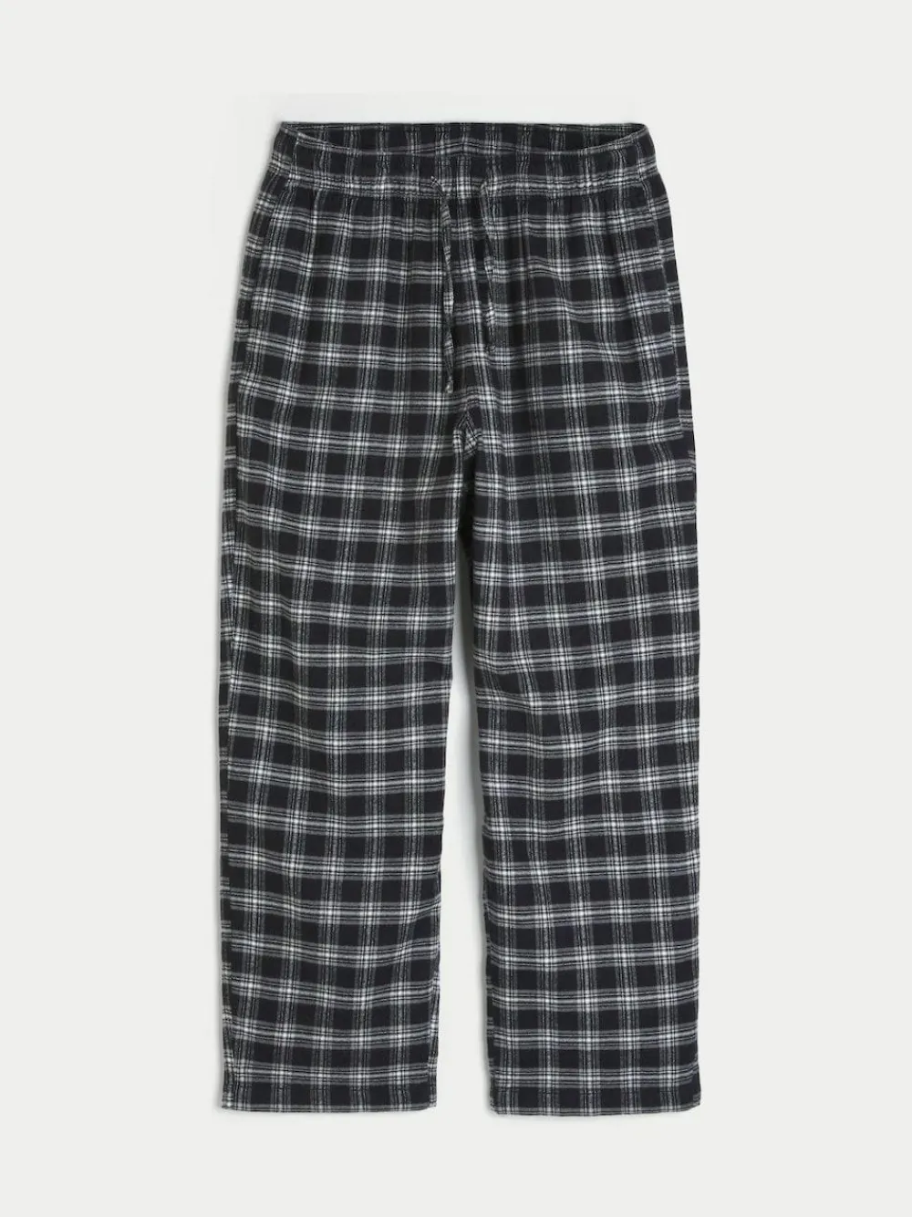 Outlet Hollister Flannel Check Pyjama Bottoms Grey
