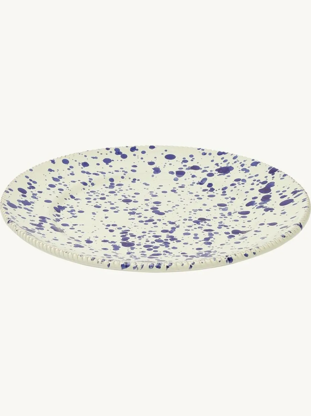 Discount Hot Pottery Set of 4 Splatter Side Plates Blueberry
